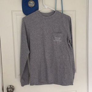 SOLD gray vineyard vines long sleeve tee